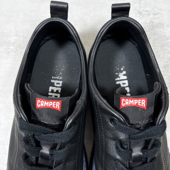 Camper Runner Four Leather Sneakers - Men's Size EU 42 / US 9 - Black - Picture 8 of 10